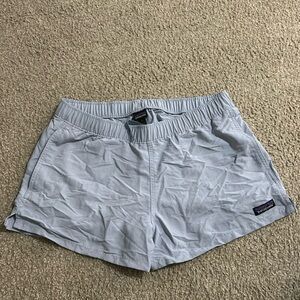 light blue patagonia shorts